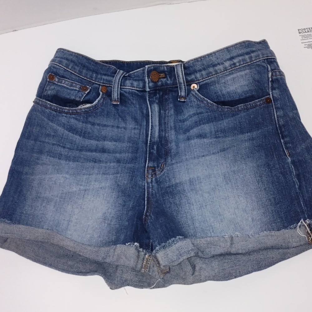 Madewell  high rise  Denim Shorts size 27